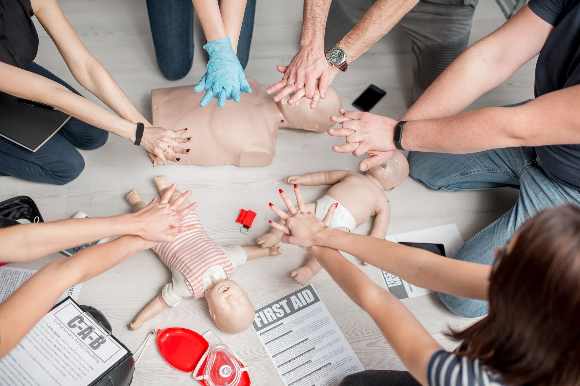 cursos de primeros auxilios para bebes madrid