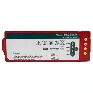 Batería Heart Guardian HR501 BT303 original para desfibrilador