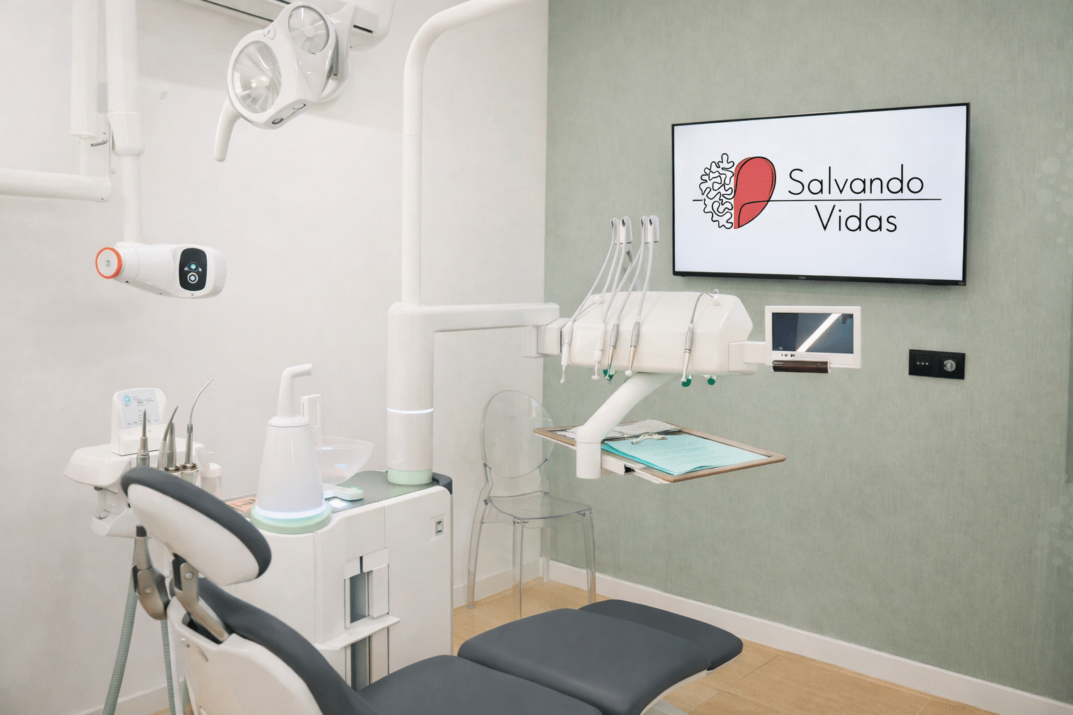 Desfibrilador DEA para clínica dental