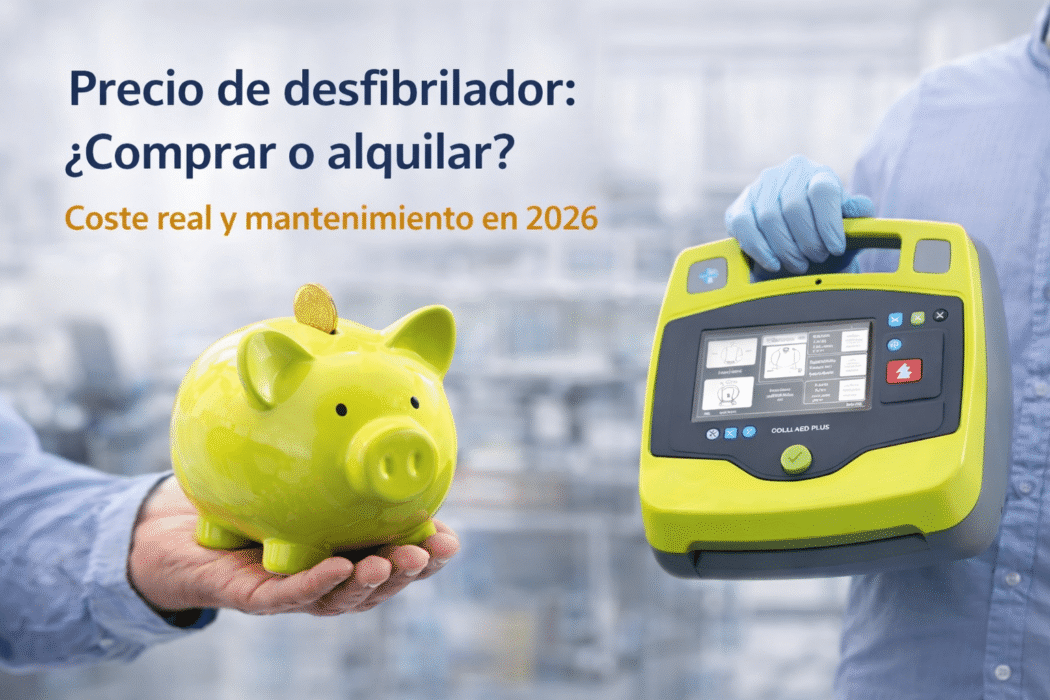 Comprar o alquiler desfibrilador