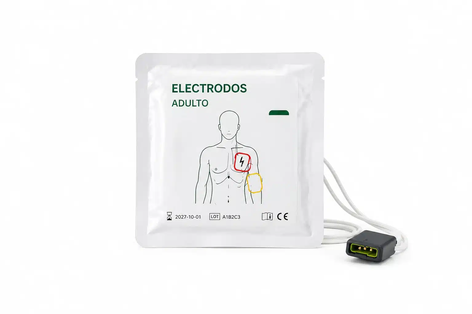 Electrodos para desfibriladores DEA