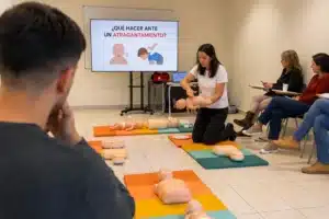 Curso de primeros auxilios pediátricos en Madrid con práctica de RCP infantil