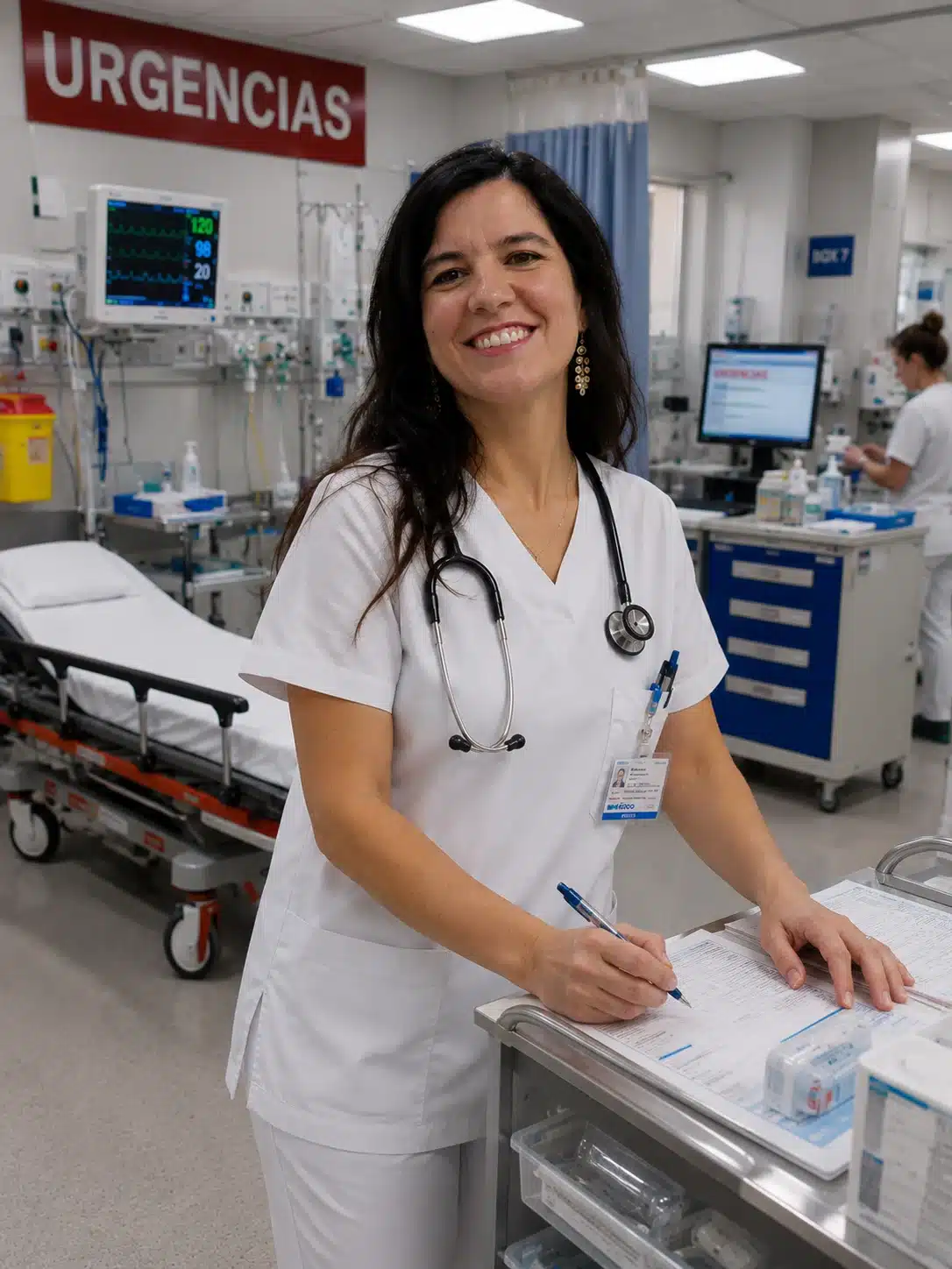 Formadora sanitaria de Salvando Vidas