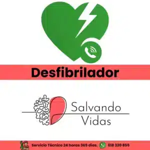 Señal DEA para desfibrilador 40 × 40 cm